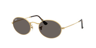 Ray-ban Oval RB3547N 001/B1 Arista Gold (Dark Grey)