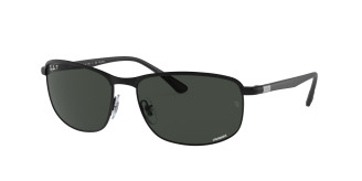 Ray-ban  RB3671CH 186/K8 Black Polarized (Dark Grey)