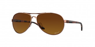 Oakley Feedback OO4079 407914 Rose Gold Polarized (brown gradient polarized)