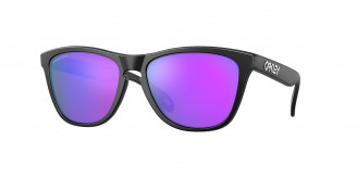 Oakley Frogskins OO9013 9013H6 Matte Black (prizm violet)