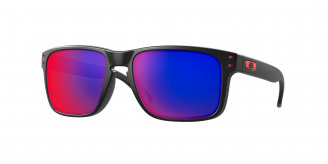 Oakley Holbrook OO9102 910236 Matte Black (positive red iridium)