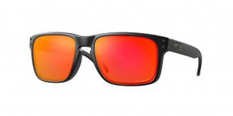 Oakley Holbrook OO9102 9102E2 Matte Black (prizm ruby)