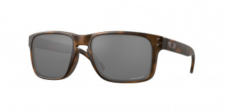 Oakley Holbrook OO9102 9102F4 Matte Brown Tortoise (prizm black)