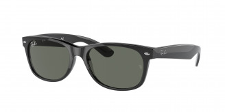 Ray-ban New Wayfarer RB2132 901 Black (g-15 green)