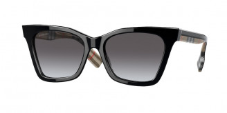 Burberry Elsa BE4346 39428G Black (Light Grey Gradient Dark Blue)