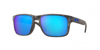 Oakley Holbrook OO9102 9102G7 Matte Black Tortoise Polarized (Prizm Sapphire Polarized)