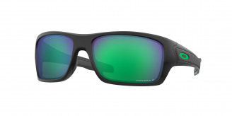 Oakley Turbine OO9263 926345 Matte Black Polarized (Prizm Jade Polarized)