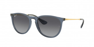 Ray-ban Erika RB4171 6592T3 Transparent Blue Polarized (Grey Gradient Polar)