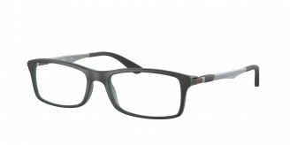 Ray-ban  RX7017 5197 Black On Green