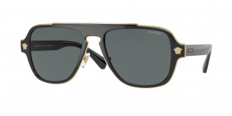 Versace  VE2199 100281 Black Polarized (Dark Grey)