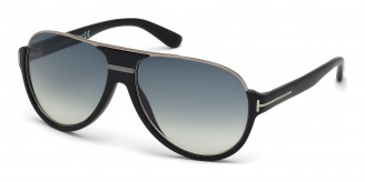 Tom Ford Dimitry FT0334 02W Matte Black / Gradient Blue