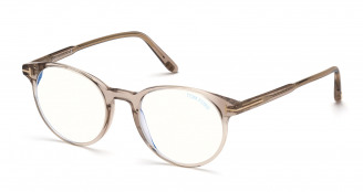 Tom Ford FT5695-B 045 Shiny Light Brown