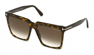 Tom Ford Sabrina-02 FT0764 52K Dark Havana / Gradient Roviex