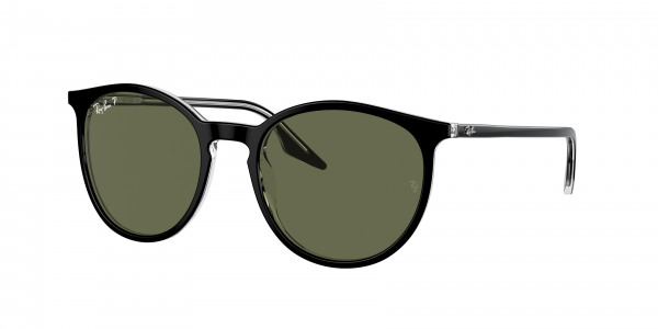 rayban_0rb2204_919_58_black_on_transparent_polarized
