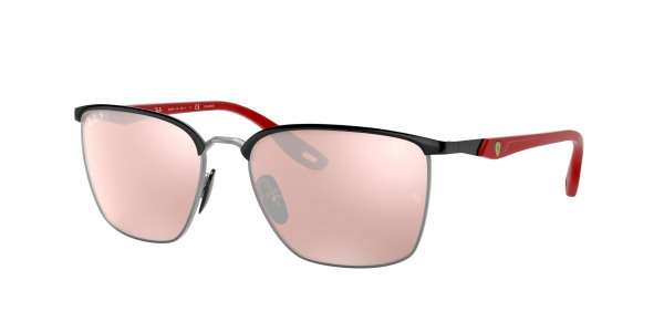 rayban_0rb3673m_f060h2_black_on_silver_polarized