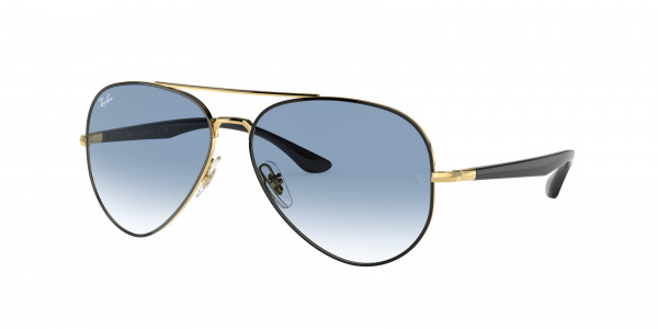 rayban_0rb3675_90003f_black_on_gold