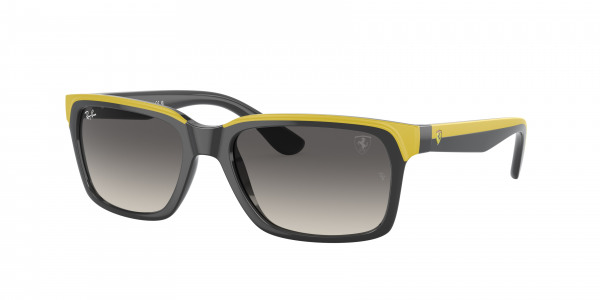 rayban_0rb4393m_f62411_grey_on_yellow