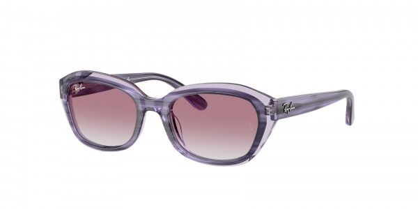 rayban_kids_0rj9081s_71748g_striped_violet_on_transparent_violet