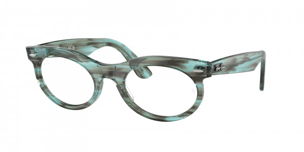 rayban_vista_0rx2242v_8362_striped_transparent_green rayban_vista_0rx2242v_8362_striped_transparent_green
