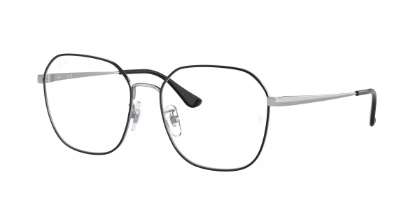 rayban_vista_0rx6490d_2983_black_on_silver