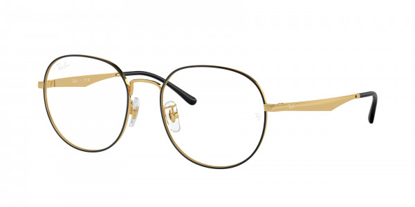 rayban_vista_0rx6517d_2991_black_on_gold