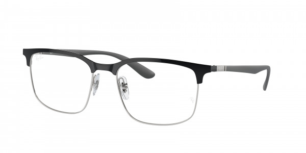 rayban_vista_0rx6518_3163_black_on_silver
