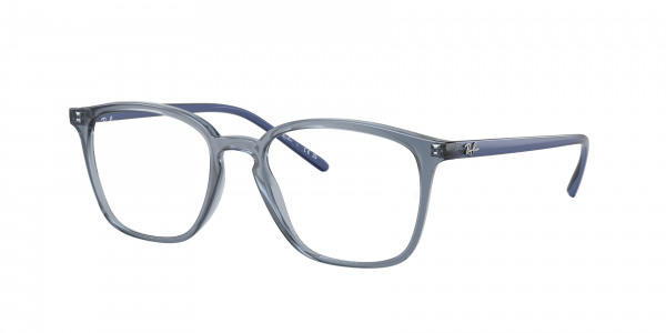 rayban_vista_0rx7185_8235_transparent_dark_blue