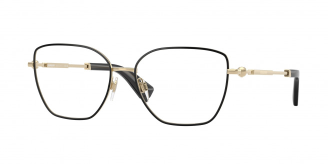 Burberry  BE1390 1326 Light Gold With Black Rim