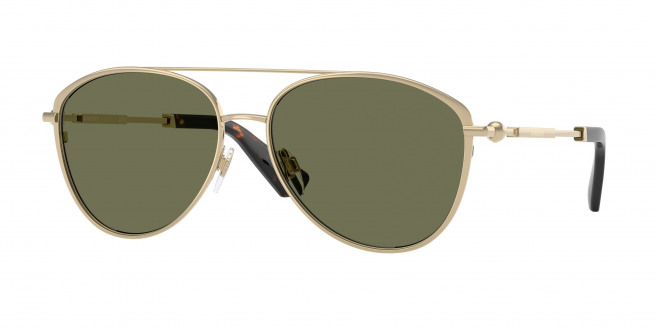 Burberry  BE3157 110971 Light Gold (Dark Green)