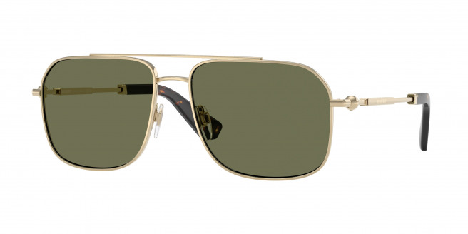 Burberry  BE3159 110971 Light Gold (Dark Green)