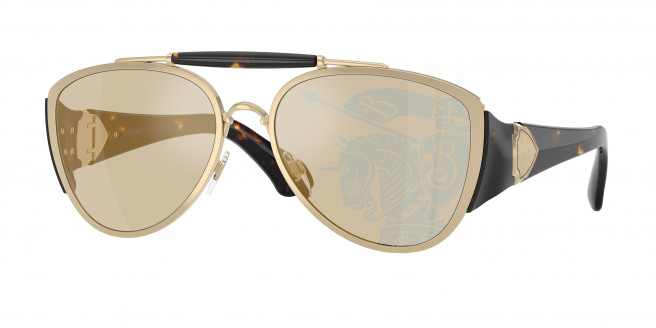 Burberry  BE3161 1109P4 Light Gold (Dark Brown Tampo Gold)