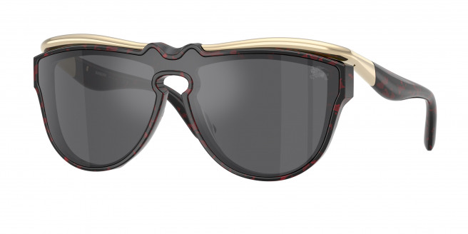 Burberry  BE3162U 11096G Red Havana (Grey Mirror Silver)