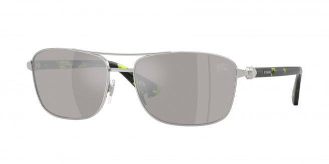 Burberry  BE3163 10056G Silver (Light Grey Mirror Silver)