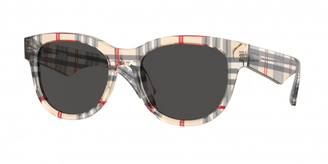 Burberry  BE4432U 412287 Vintage Check (Dark Grey)