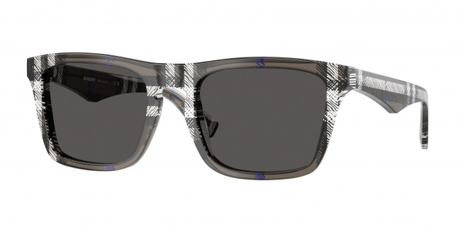 Burberry  BE4434 414787 Check Lichen (Dark Grey)