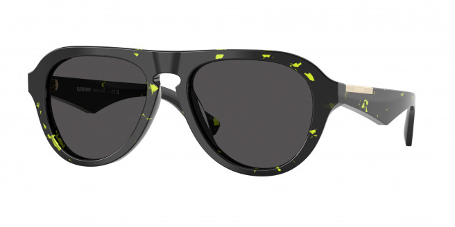 Burberry  BE4437U 412487 Green Havana (Dark Grey)