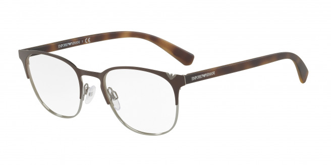 Emporio Armani  EA1059 3179 Matte Brown & Gunmetal