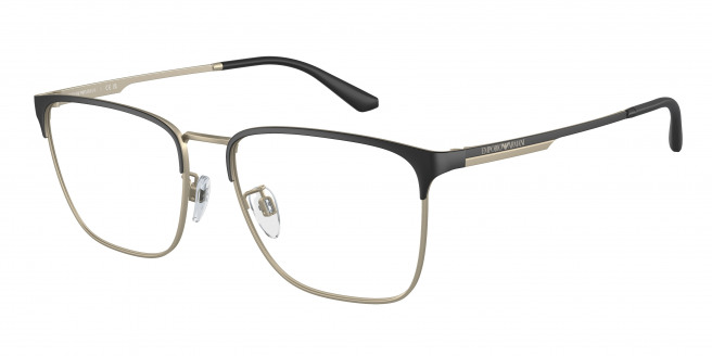 Emporio Armani  EA1146D 3001 Matte Black/pale Gold