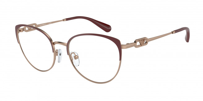 Emporio Armani  EA1150 3268 Shiny Rose Gold/bordeaux