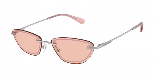 Emporio Armani  EA2158 3045/5 Shiny Silver (Light Pink)