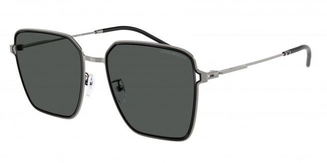 Emporio Armani  EA2159D 301487 Shiny Gunmetal/black (Dark Grey)