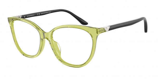 Emporio Armani  EA3249U 6199 Shiny Transparent Green