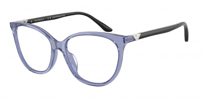Emporio Armani  EA3249U 6200 Shiny Transparent Blue