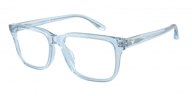 Emporio Armani  EA3250U 6204 Shiny Transparent Light Blue