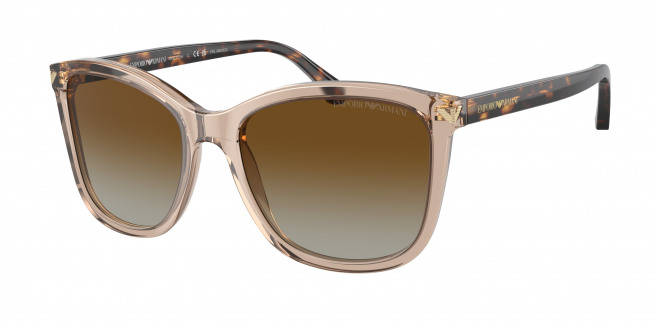 Emporio Armani  EA4060 5850T5 Transparent Tundra Polarized (Gradient Brown Polar)