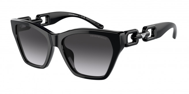 Emporio Armani  EA4203U 50178G Shiny Black (Gradient Smoke)