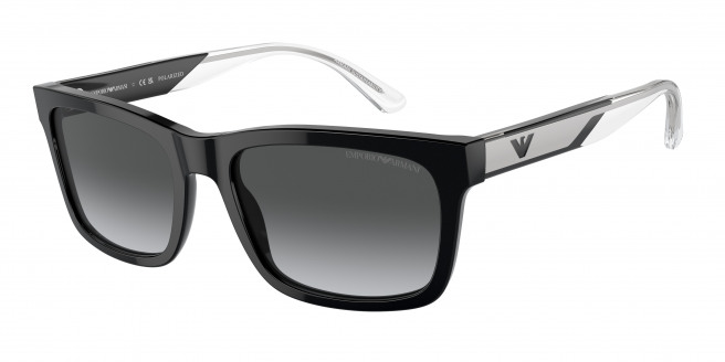 Emporio Armani  EA4224 5017T3 Shiny Black Polarized (Dark Grey Polar)