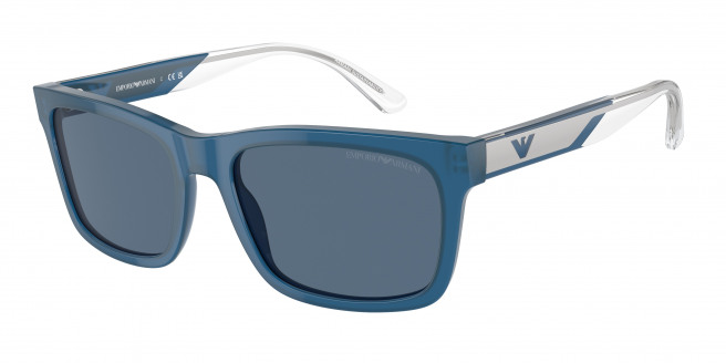 Emporio Armani  EA4224 609280 Shiny Opaline Blue (Dark Blue)