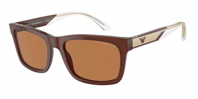 Emporio Armani  EA4224 609573 Shiny Opaline Brown (Brown)