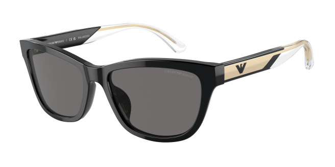 Emporio Armani  EA4227U 501787 Shiny Black Polarized (Dark Grey Polar)